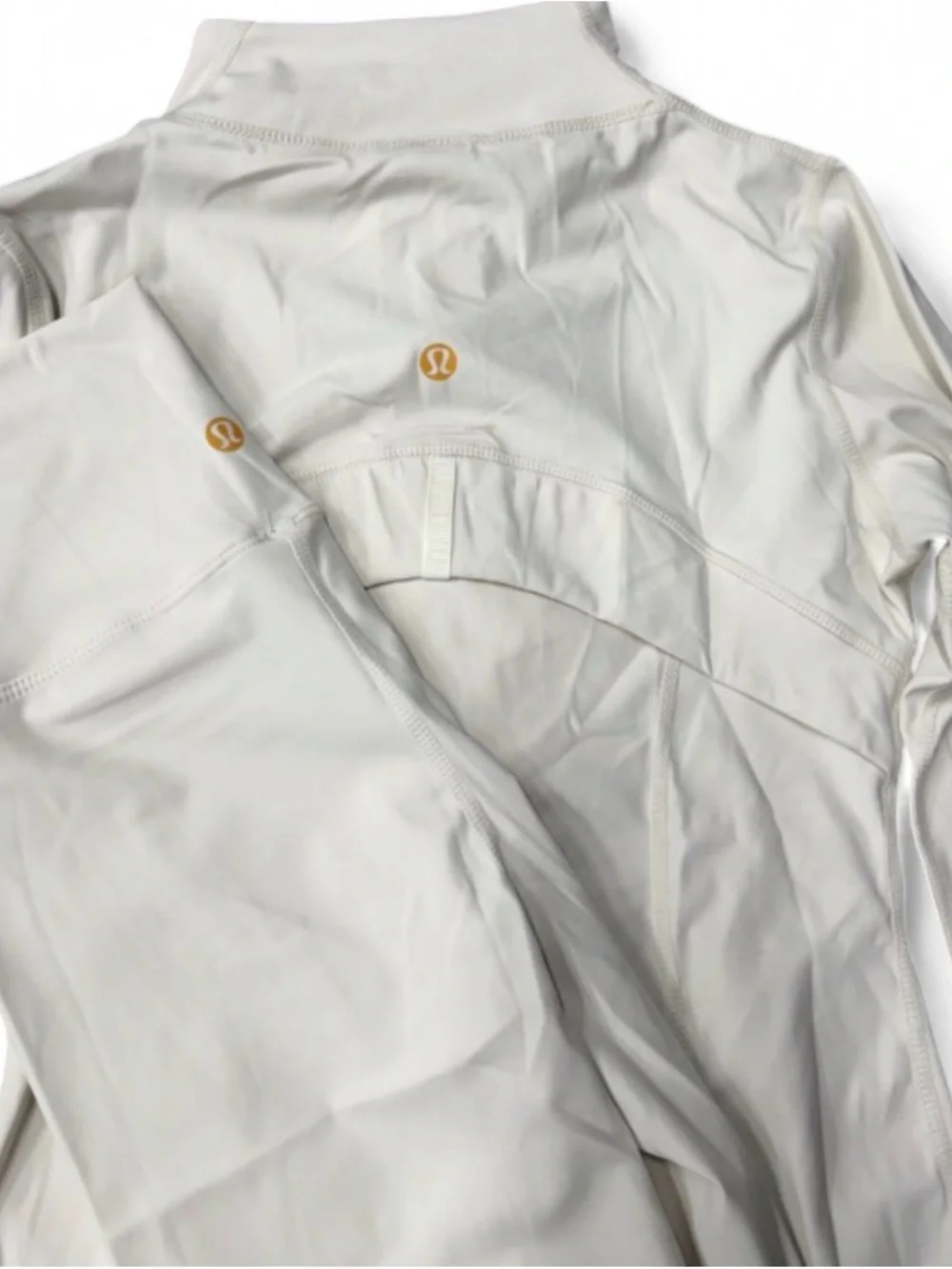 lululemon athletica White Full-Zip Jacket & Leggings Set